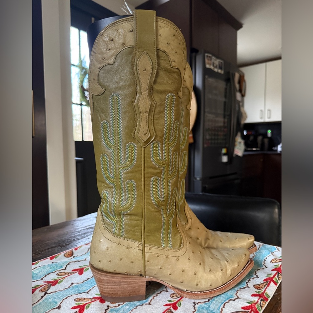 Tecovas Agave Cactus Annie Boots